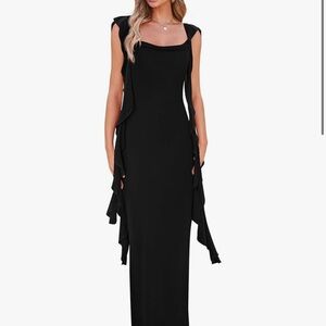 Elegant Black Evening Gown